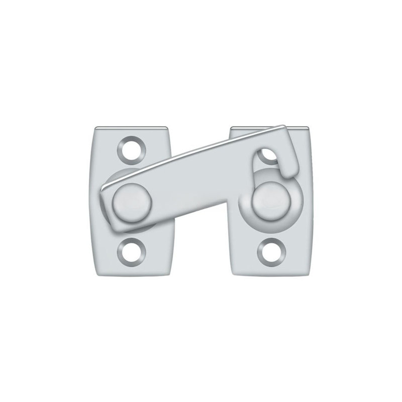 Deltana SB3178U26 Shutter Bar/Door Latch 7/8"; Bright Chrome Finish, Bright Chrome