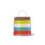Lunch Bag, Rainbow Plaid 