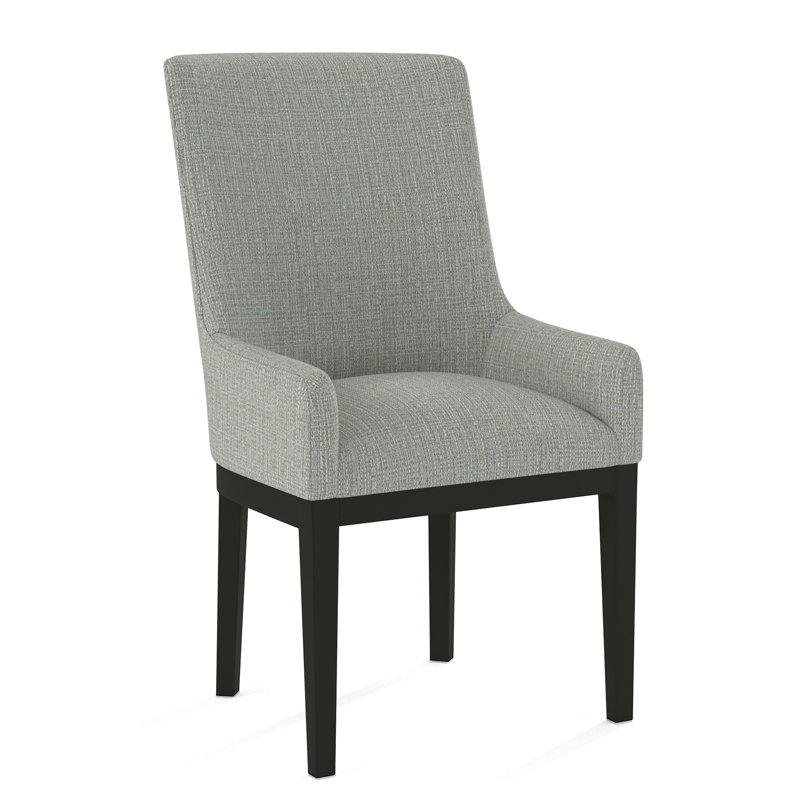 Upholstered Arm Chair, Black, 61703-88