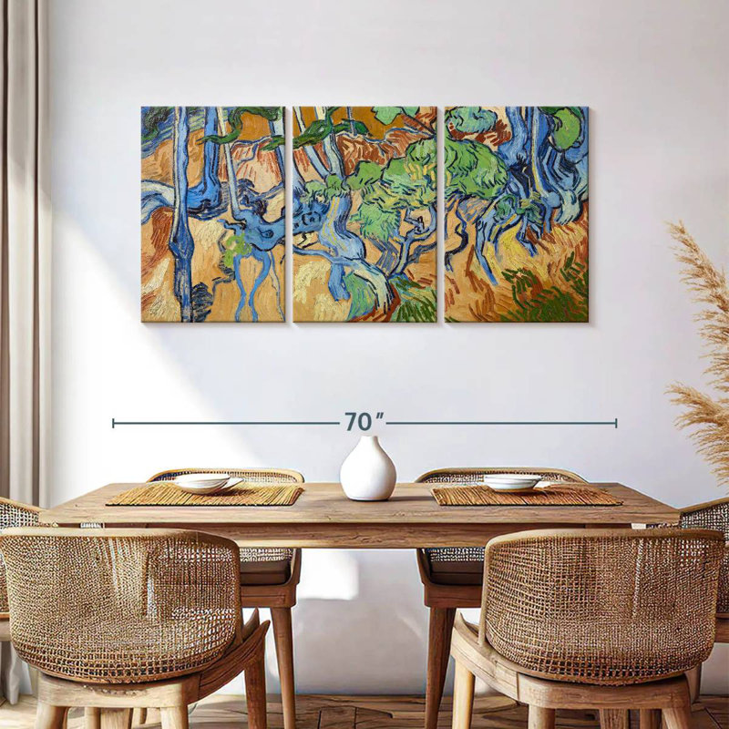 Harnek Tree Roots, 30" H x 62" W