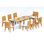 Atnas Outdoor - Piece Teak Dining Set