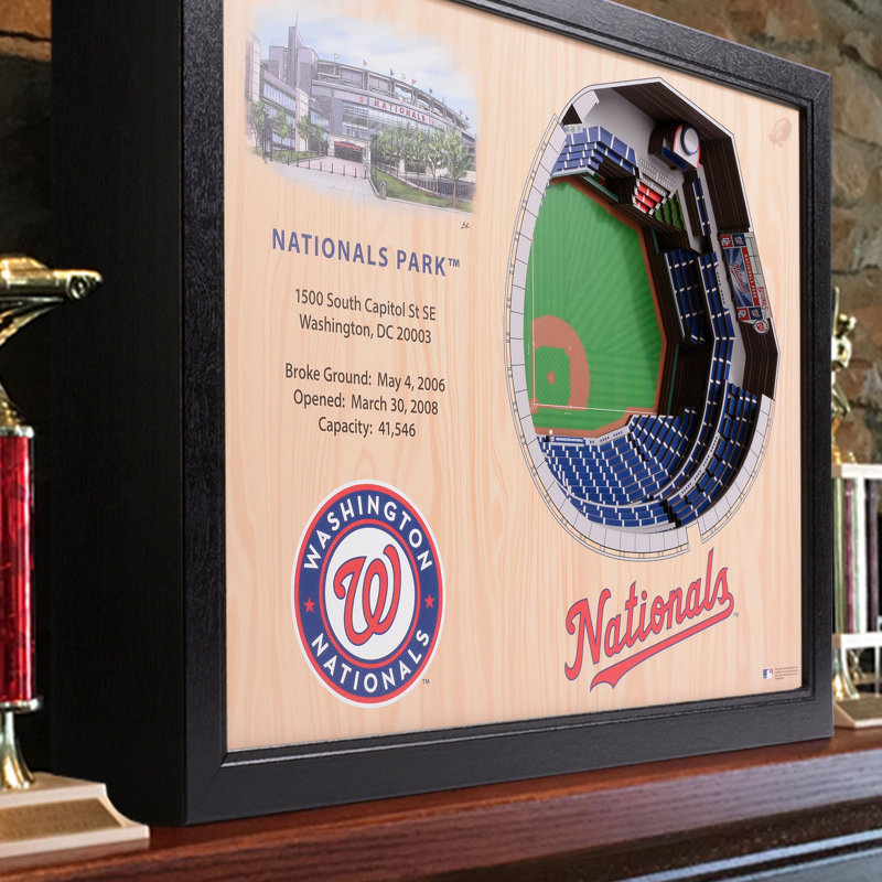 MLB 25-Layer StadiumViews 3D Wall Art, Washington Nationals