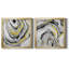 «Bold Agate I», ensemble de 2 reproductions d'art sur toile-634164991-634164977