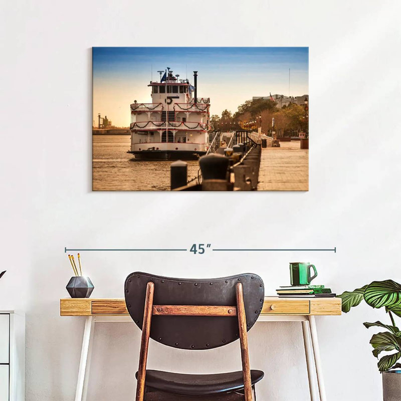 Mehar Savannah Riverboat, 24" H x 36" W