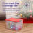 Homz Holiday Seasonal Decor Plastic Storage Bin with Latching Lid-97214404