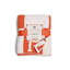 Jeté de luxe pour enfant "H" pour enfant - Orange