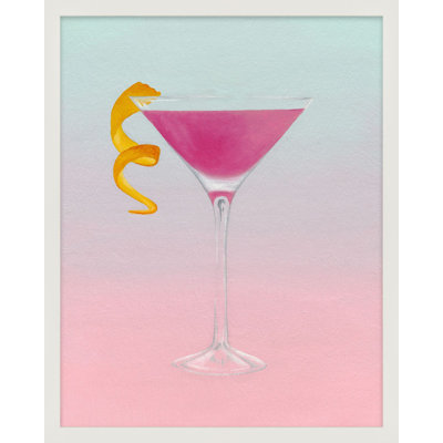 Blood Orange Martini Painting by Katy Montica