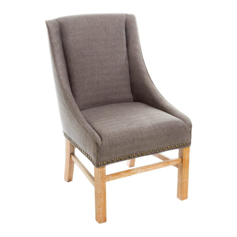 Chaise Worthington, Gris, Naturel