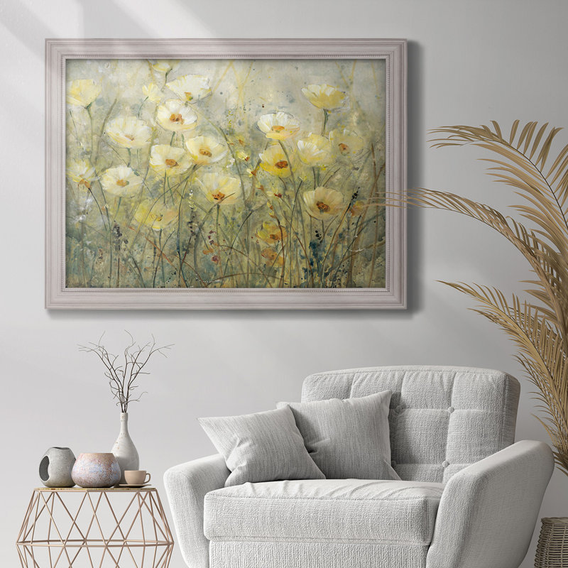 " Summer In Bloom I ", 21" H x 25" W x 2.5" D, Brown