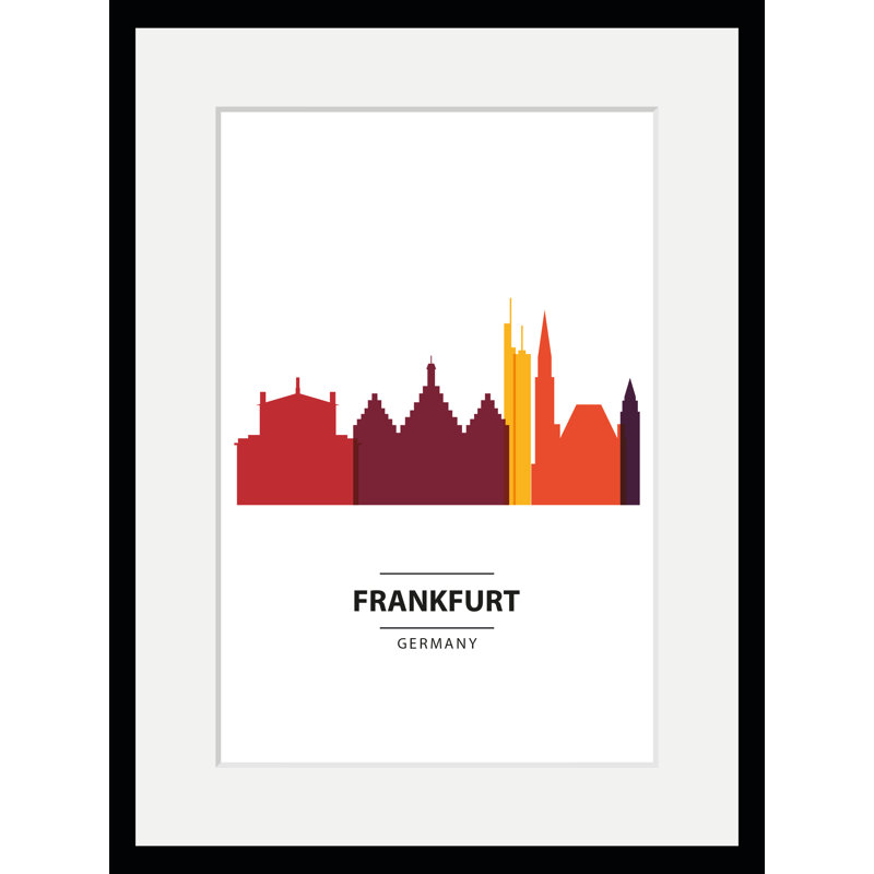 Frankfurt - Single Picture Frame Print