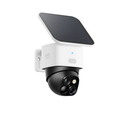eufy SoloCam S340 Wireless Outdoor Security Dual Camera w/ Solar Panel