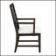 Ensemble de 2 fauteuils de style classique avec finition espresso et sièges rembourrés pour le confort et l'élégance dans les salles à manger
