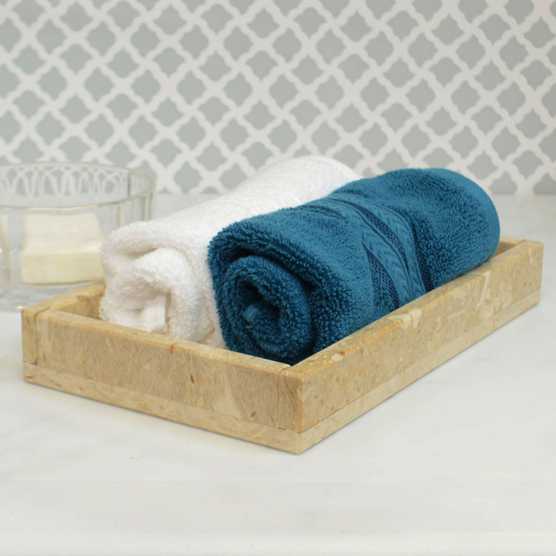 Bathroom Tray, Golden Wheat