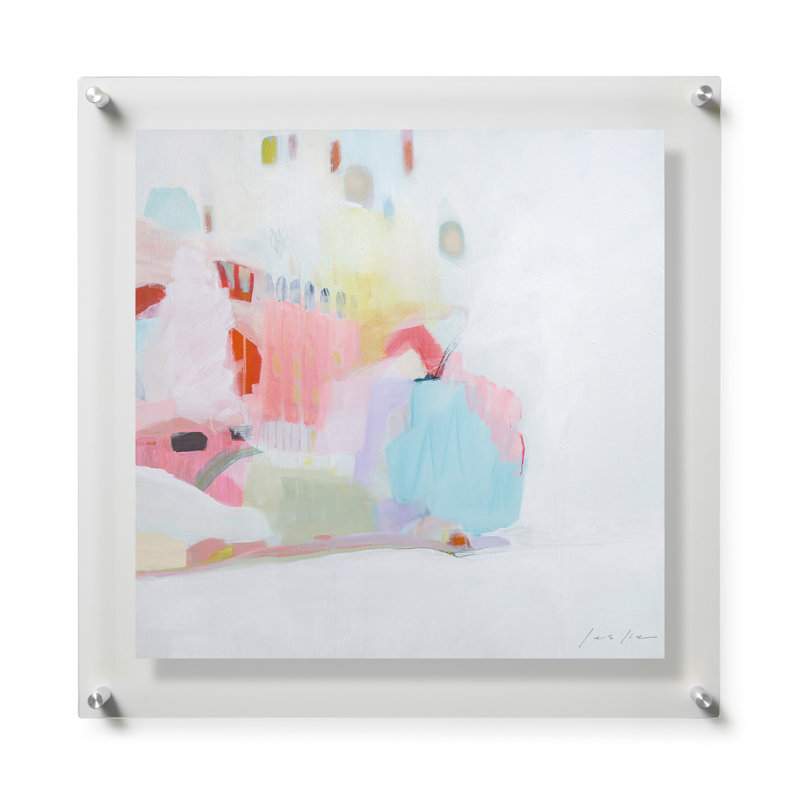 Round Top by Leslie Gaworecki, 32" H x 32" W, Framed Print without Mat