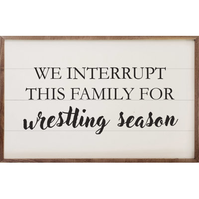 Wrestling Season White