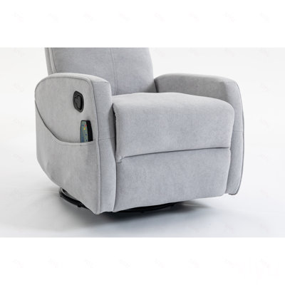 Fauteuil court en peluche