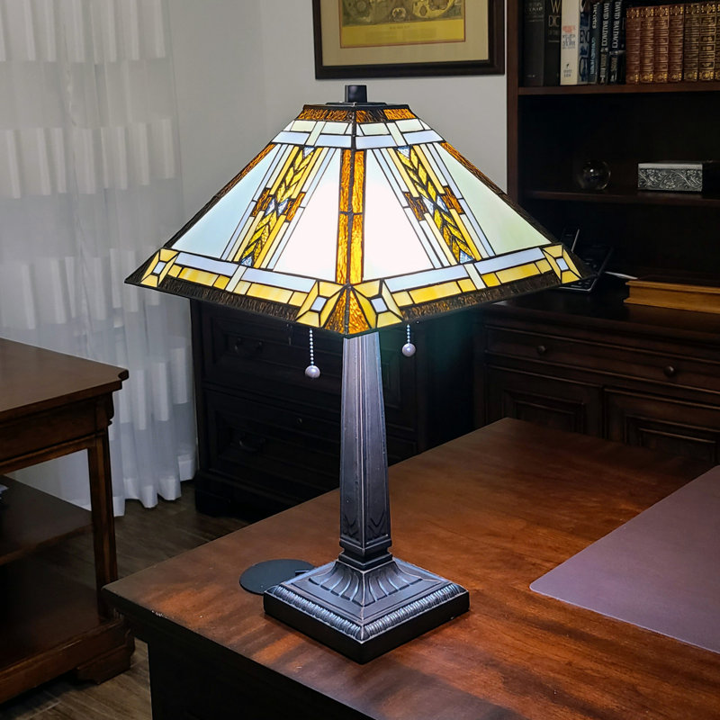 Oconner Metal Table Lamp, 22" H x 14" W x 14" D