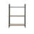 Antique Oak & Sandy Gray Finish Bookshelf