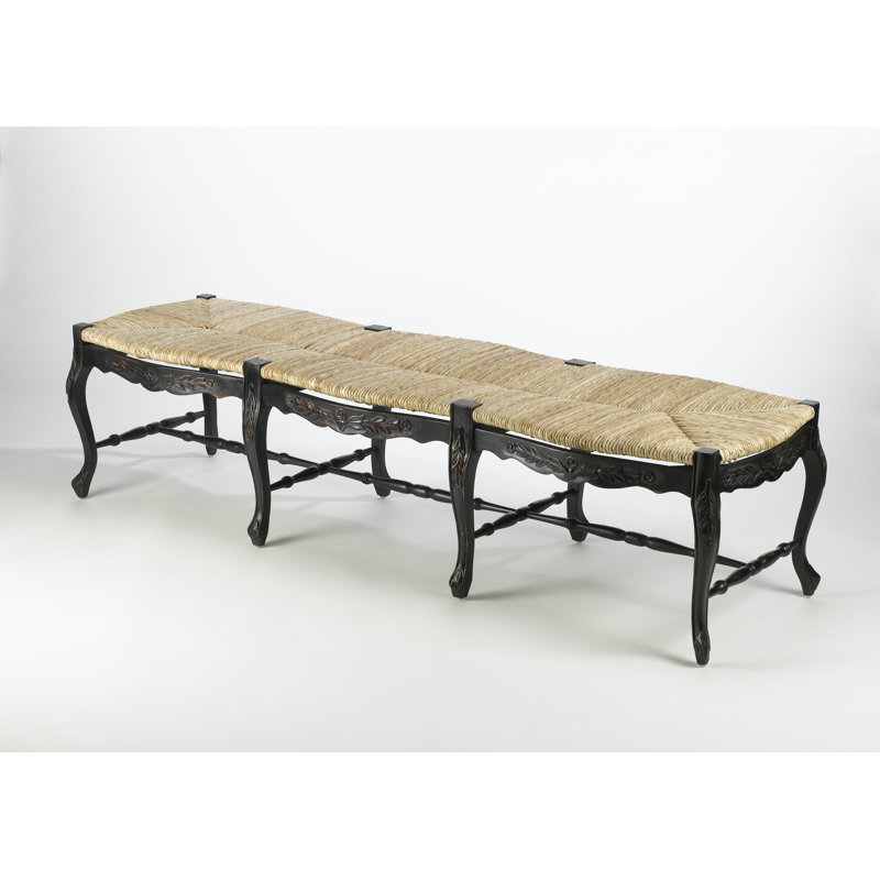 Banc rembourré Chesley, Noir