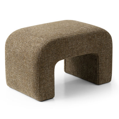 Chaise de meuble-lavabo rembourrée en tissu