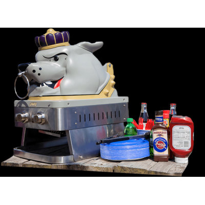 Barbecue au propane liquide NCAA JMU Duke Dog