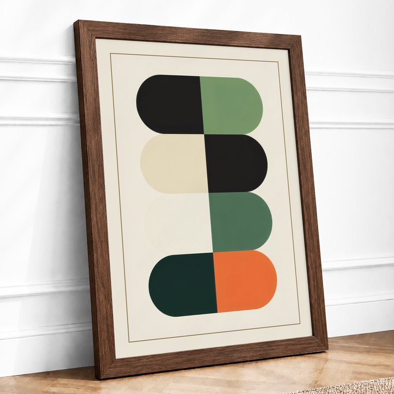 Colour Forms Minimalist - Print, Walnut, A4 - 29.7 x 21.0 cm