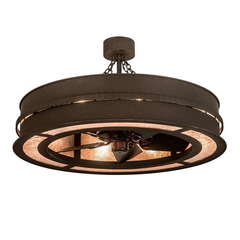 Ashcom 8 - Light Semi Flush Mount