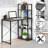 Gerell Office Workstation Desk with Shelves-132427348
