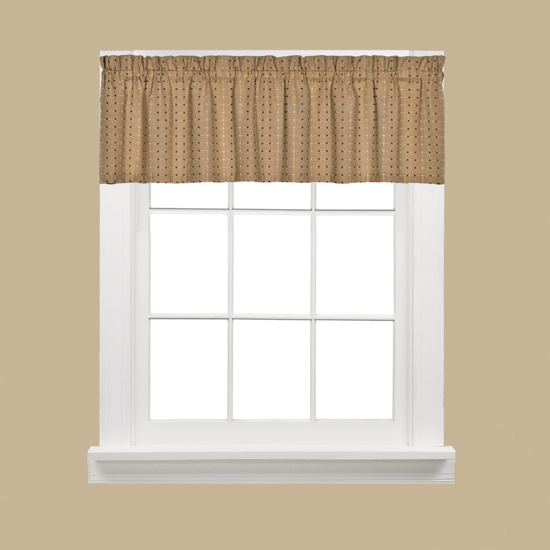 Channer Window Valance, Tan