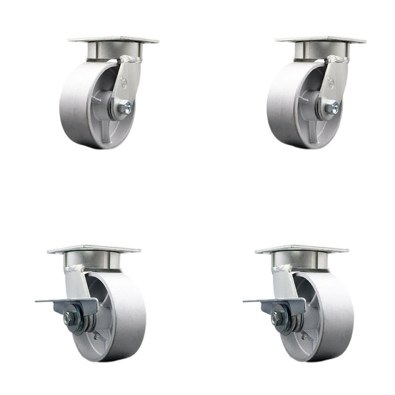 Roulettes pivotantes Kingpinless
