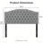 63.3" Arched Upholstered Headboard with Button Tufting and Adjustable Height-1102795303