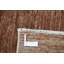 Tapis en laine à motif géométrique abstrait beige, brun et rouge noué à la main 6,5 x 9,4 pi