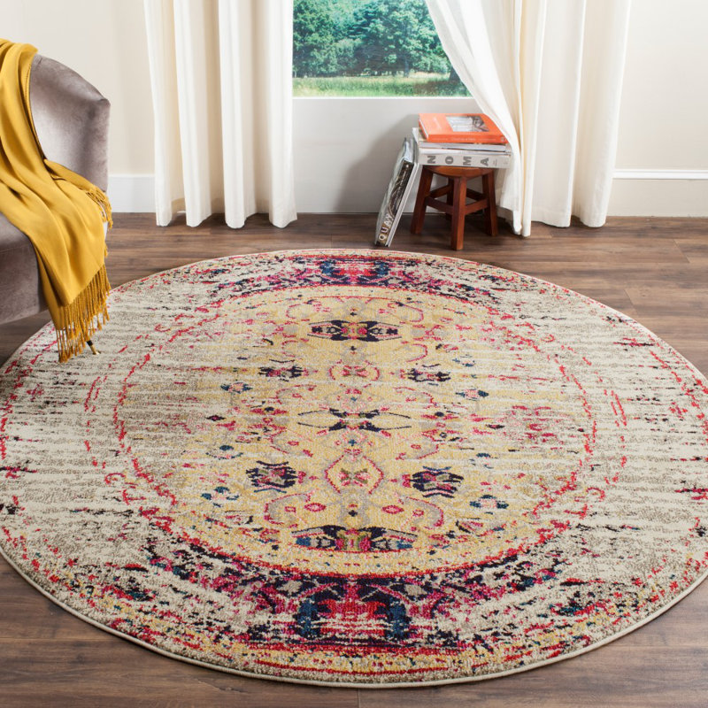 Tapis abstrait Amico Performance, Rond 5 pi