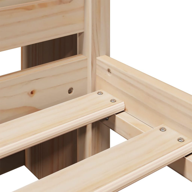 Solid Wood Bed