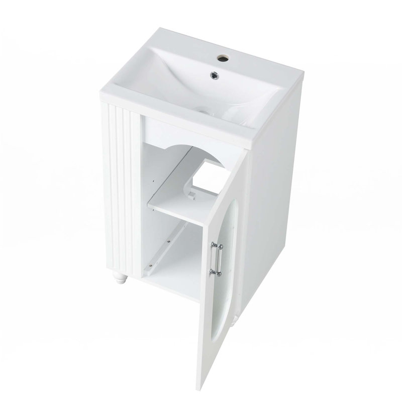 20" Bathroom Vanity With Sink
