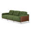 Coussin en chenille vert-1696072431