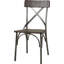 Chaise d'appoint Midcentury Industrial