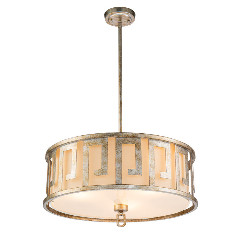 3 - Light Single Drum Pendant