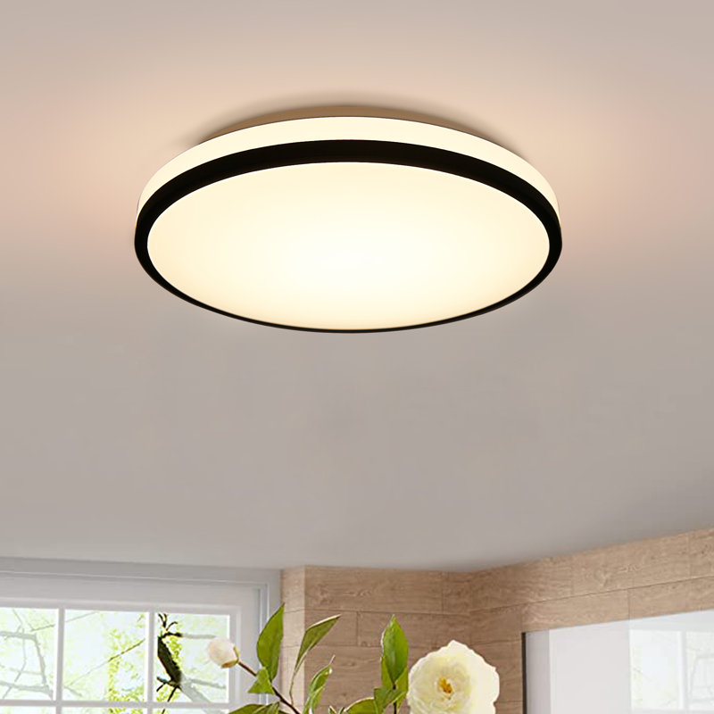 Friedrike LED Flush Mount Ceiling Light - 3000K/4000K/5000K 3CCT Selectable, Dimmable, Memory Function, ETL Certified