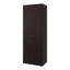 Armoire, 3 portes, 3 tablettes wengé