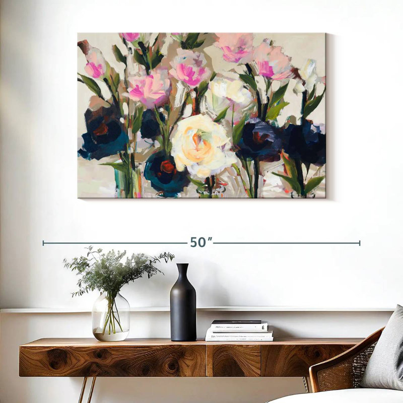 Avery Romantic Blossoms Neutral, 26" H x 39" W