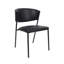 Chaise d'appoint en cuir vegan Drift-1624043582