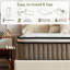 Matelas hybride mi-ferme 14 po avec dessus à motif de feuilles - mousse viscoélastique gélifiée et ressorts ensachés-1847863619