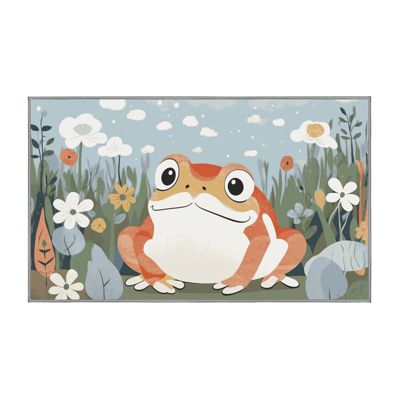 Tapis pour enfants East Urban Home, Rectangulaire 2 pi x 3 pi