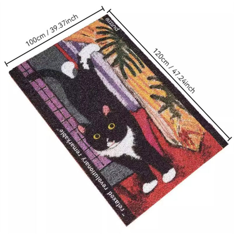 Tapis filtrant pour litière pour chat, H 0,11 po x l 47,24 po x P 39,37 po