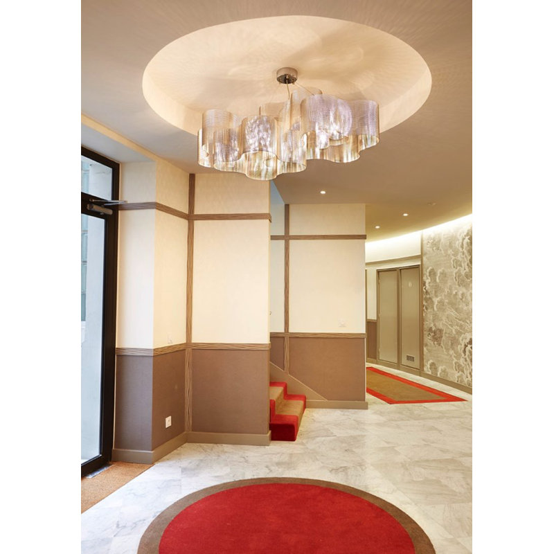 Nuage 5 - Light Chandelier, 16" H x 28" W x 47" D