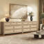 Commode bohémienne à 7 tiroirs de 56,88 po avec beaucoup de rangement-865873886