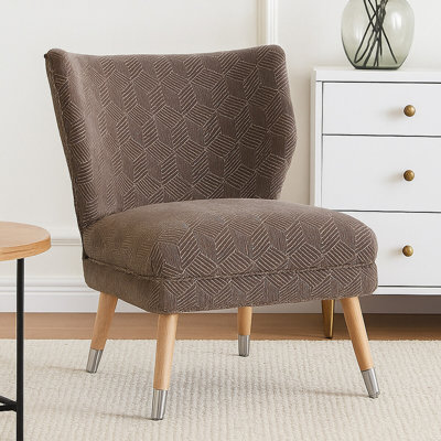 Swind Upholstered Slipper Chair
