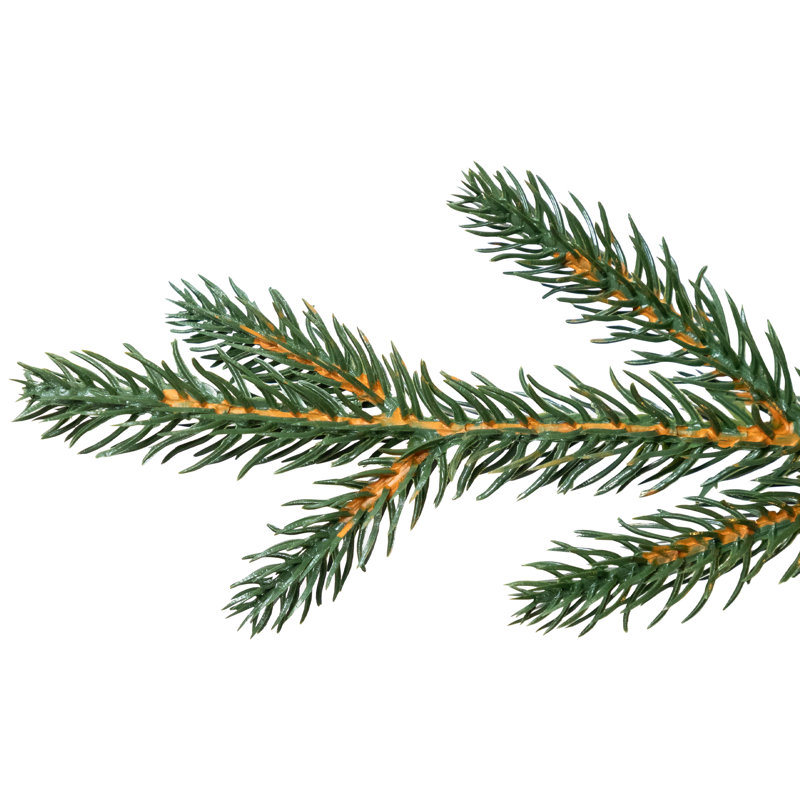 Real Touch Pre-Lit Cumberland Pine Artificial Christmas Tree - Warm White LED, 6.5'