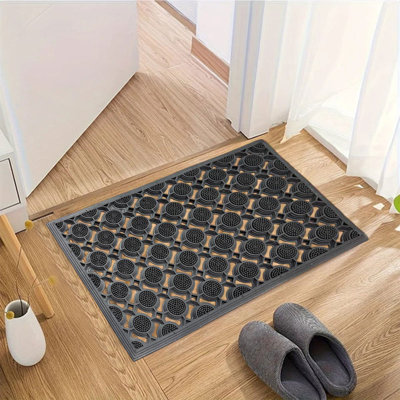 W 40 x L 60 cm Non-Slip Indoor/Outdoor Door Mat